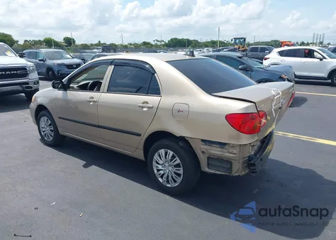 2004 Toyota Corolla Ce из США, поврежденный, VIN 1NXBR32E74Z223462